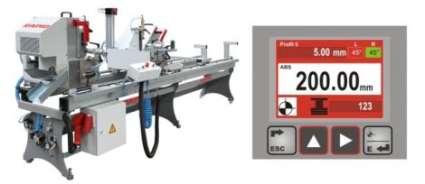 Doppelgehrungssägen Holz PVC Aluminium